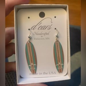 Totally Hawaiian Surfboard Earrings